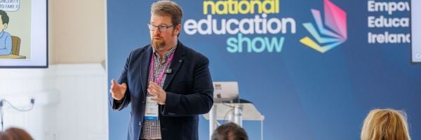 Stephen Short at the National Education Show